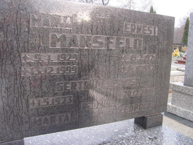 Maria Mansfeld 1929 Przyszowice - Grobonet - Wyszukiwarka osób pochowanych