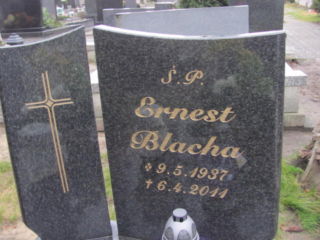 Ernest Blacha 1937 Przyszowice - Grobonet - Wyszukiwarka osób pochowanych