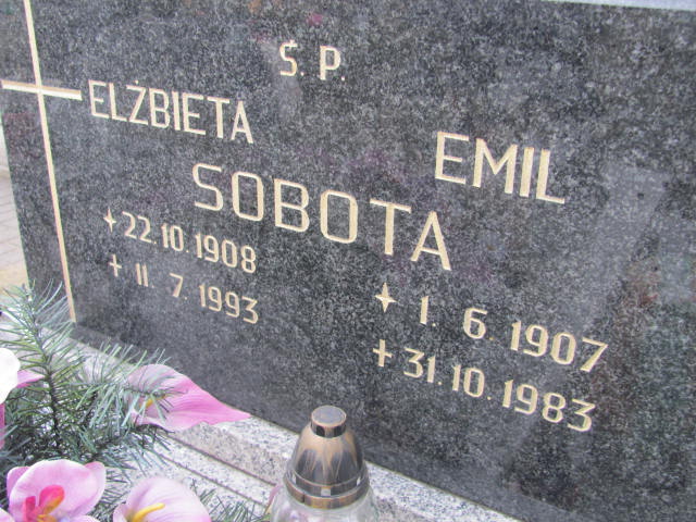 Elżbieta Sobota 1908 Przyszowice - Grobonet - Wyszukiwarka osób pochowanych