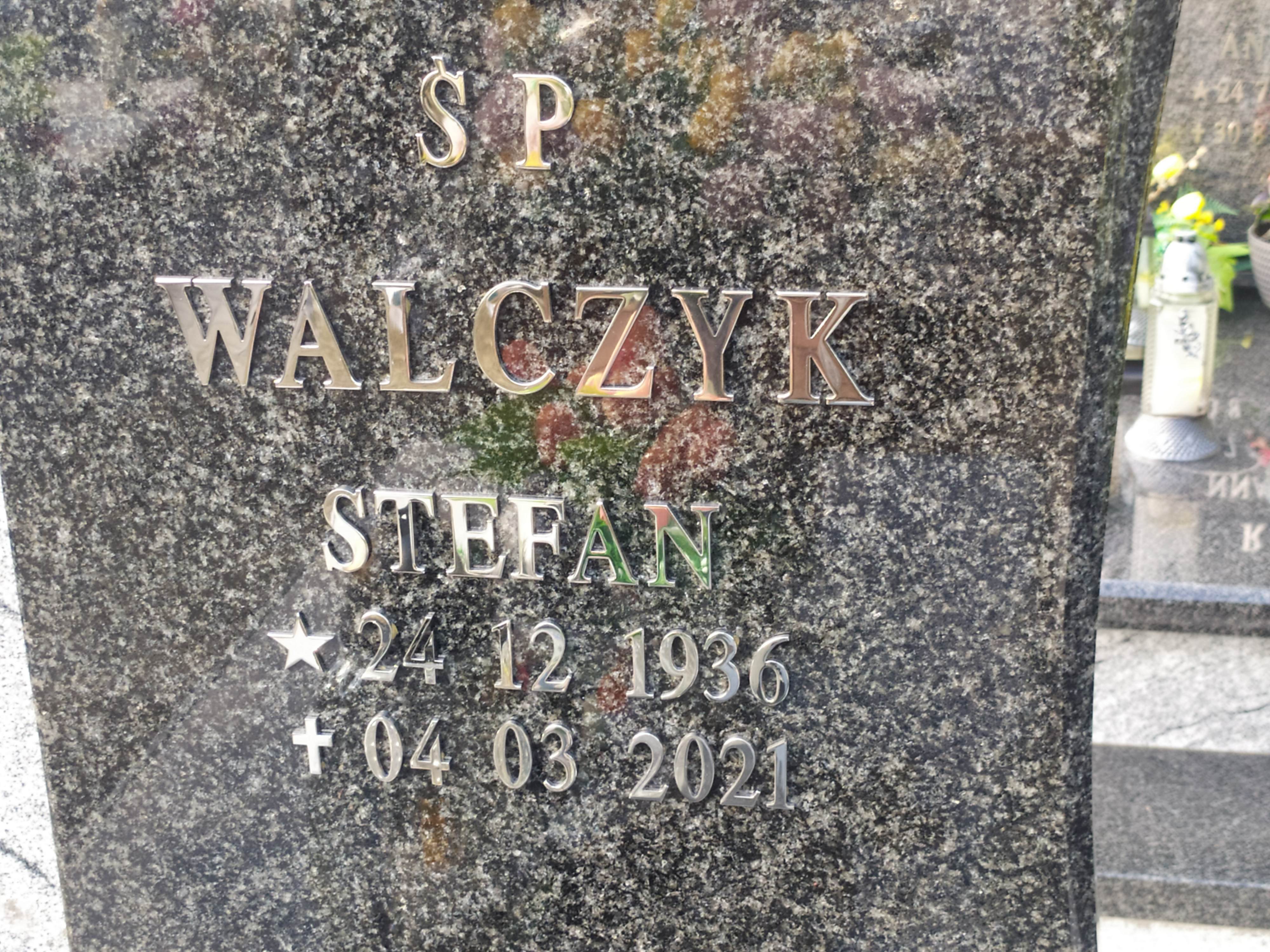 Stefan Walczyk 1936 Przyszowice - Grobonet - Wyszukiwarka osób pochowanych