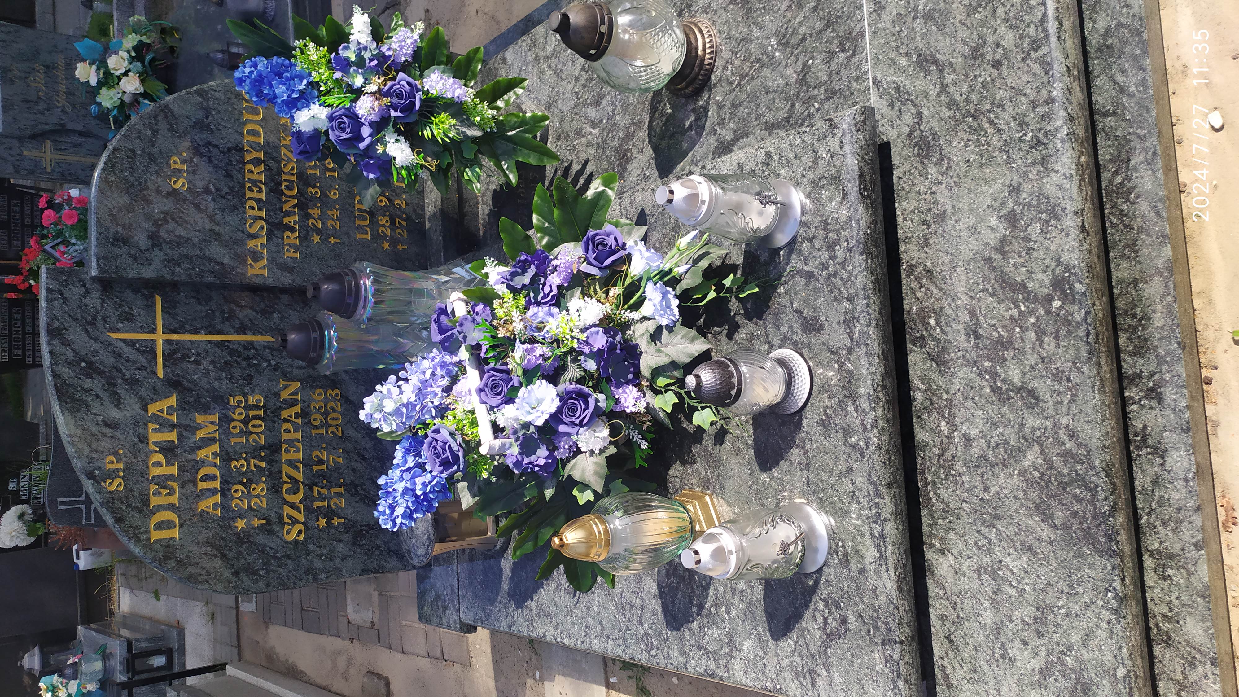 Adam Depta 1965 Przyszowice - Grobonet - Wyszukiwarka osób pochowanych