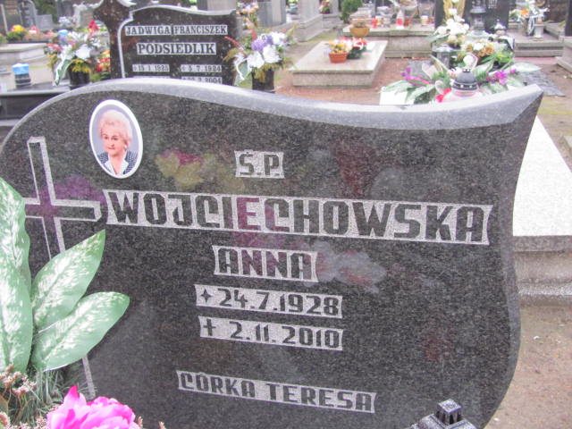 Teresa Wojciechowska 1950 Przyszowice - Grobonet - Wyszukiwarka osób pochowanych