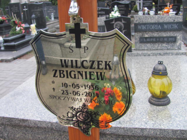 Zbigniew Wilczek  1936 Przyszowice - Grobonet - Wyszukiwarka osób pochowanych
