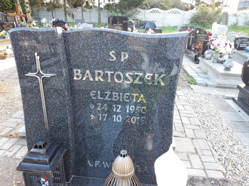 Elżbieta Bartoszek 1950 Przyszowice - Grobonet - Wyszukiwarka osób pochowanych