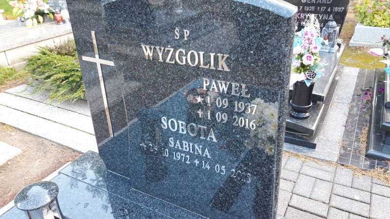 Grób Paweł Wyżgolik