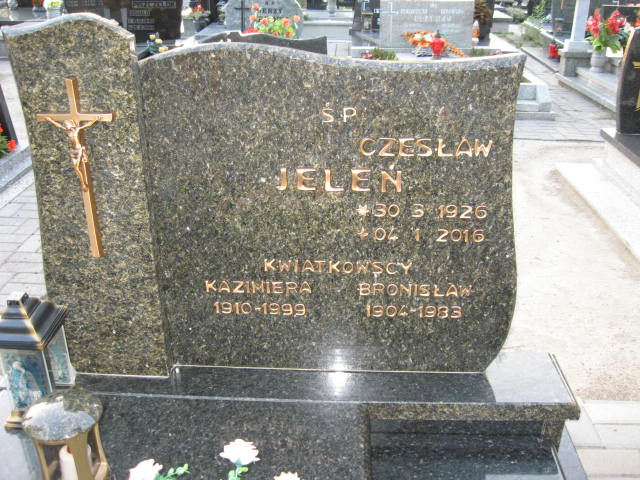 Czesław Jeleń 1926 Przyszowice - Grobonet - Wyszukiwarka osób pochowanych