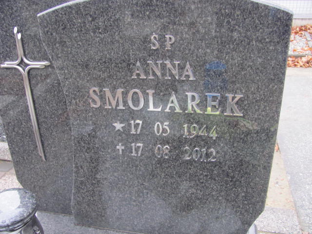 Anna Smolarek  1944 Przyszowice - Grobonet - Wyszukiwarka osób pochowanych