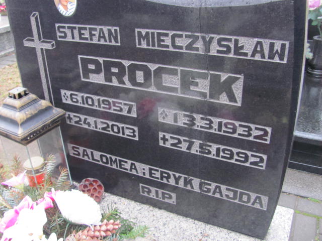 Mieczysław Procek 1932 Przyszowice - Grobonet - Wyszukiwarka osób pochowanych