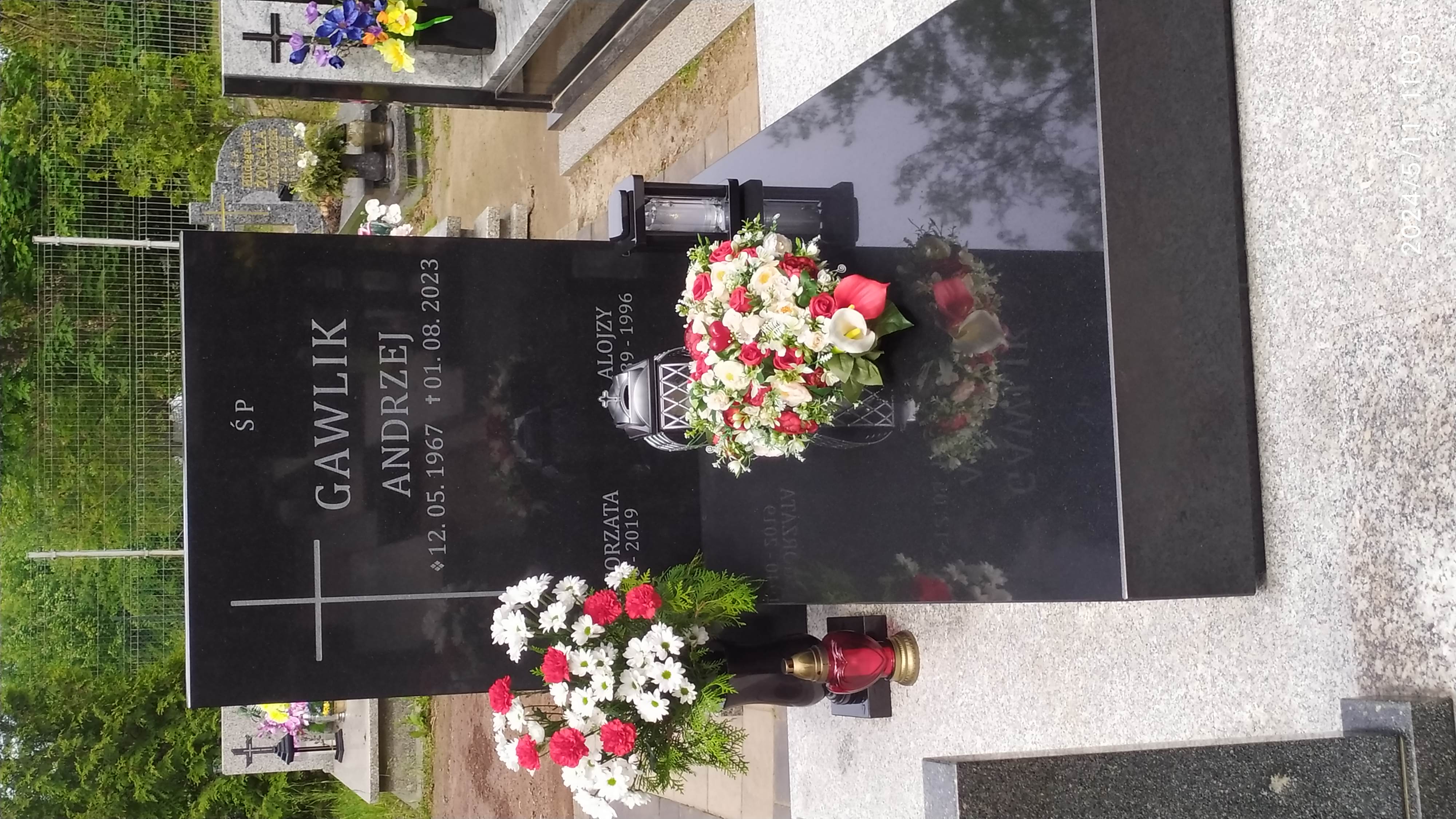 Andrzej Gawlik 1967 Przyszowice - Grobonet - Wyszukiwarka osób pochowanych