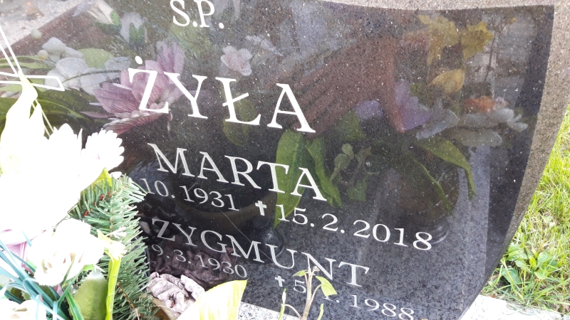 Marta Żyła 1931 Przyszowice - Grobonet - Wyszukiwarka osób pochowanych